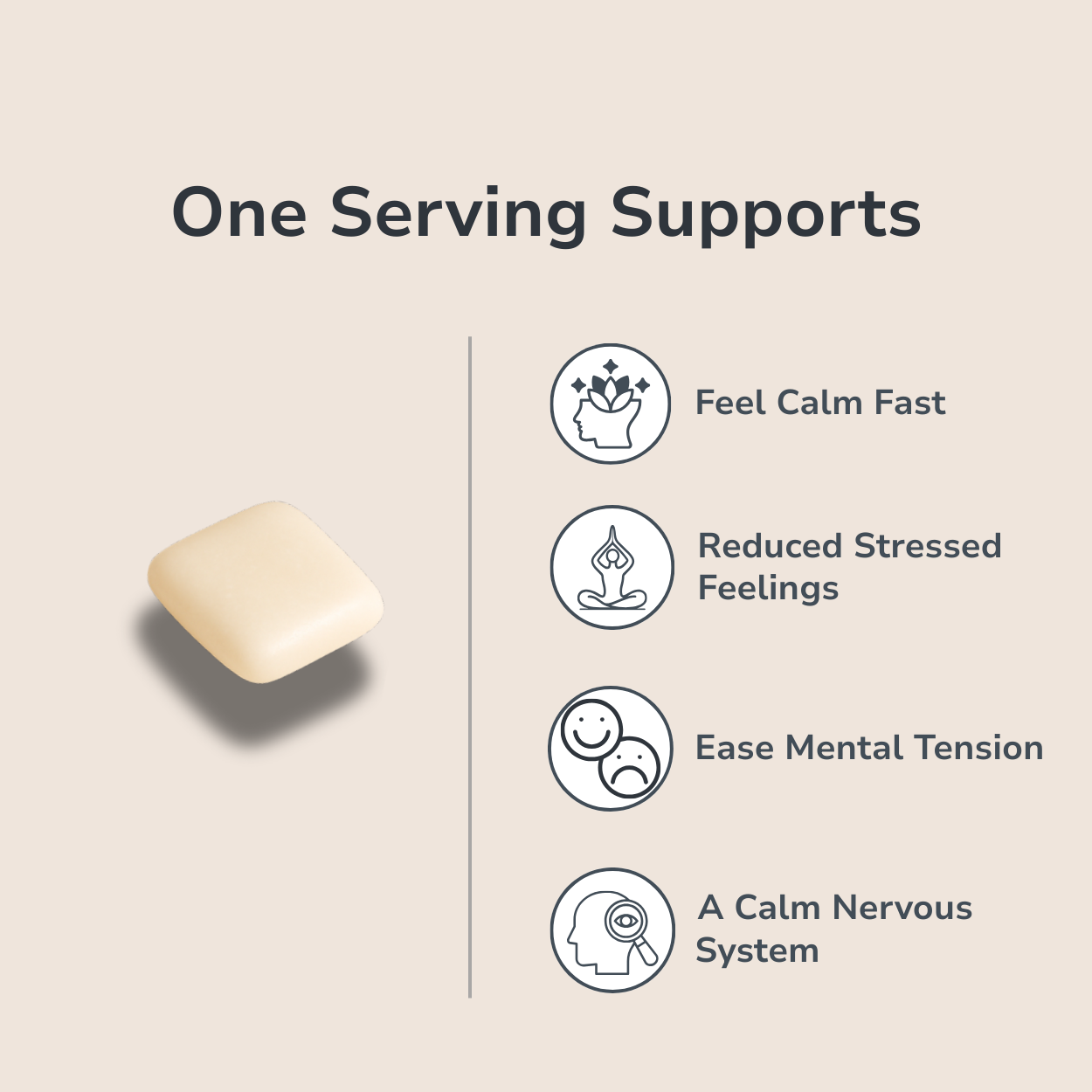 Nula Fast Calm Gum – 4 Pack