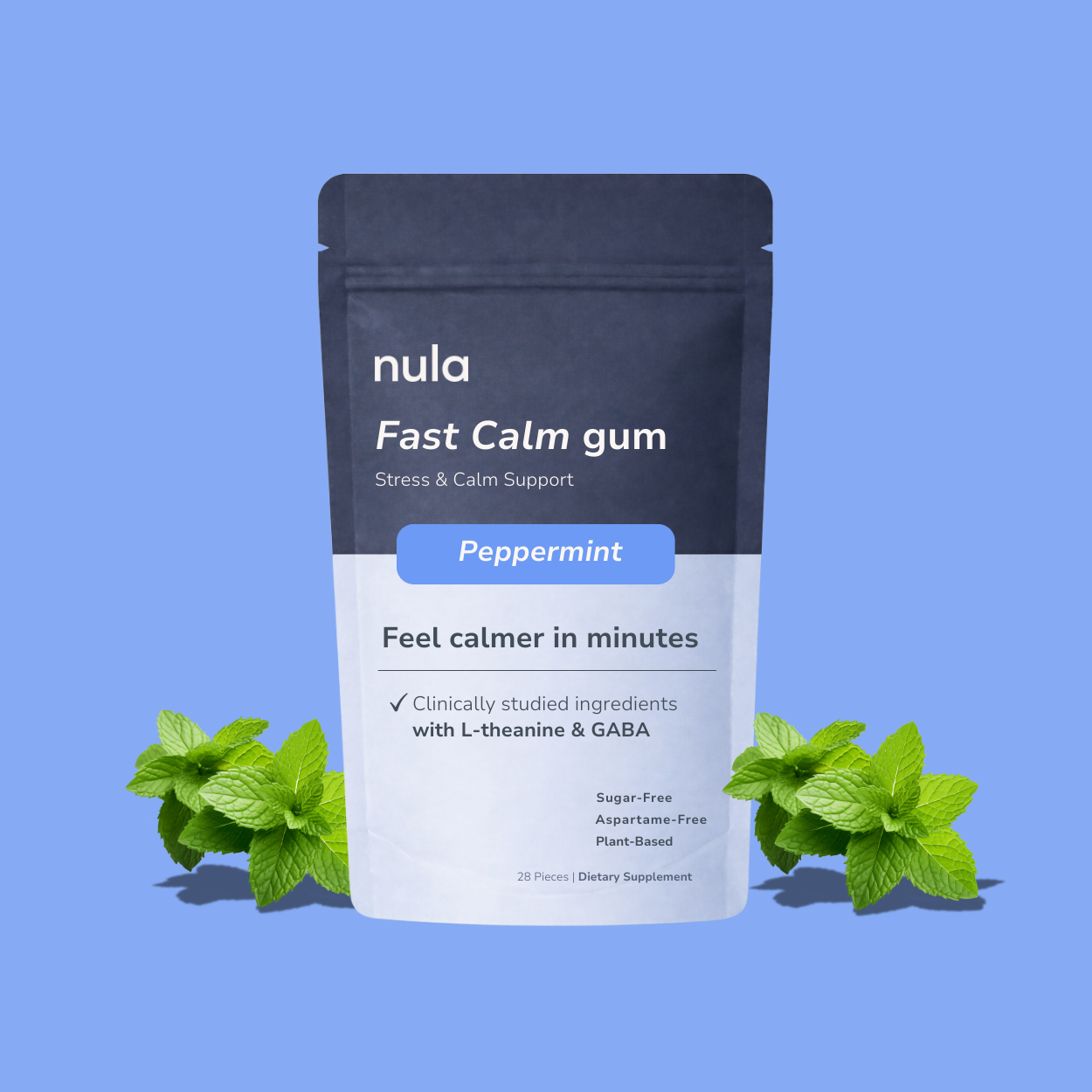 Nula Fast Calm Gum – 4 Pack
