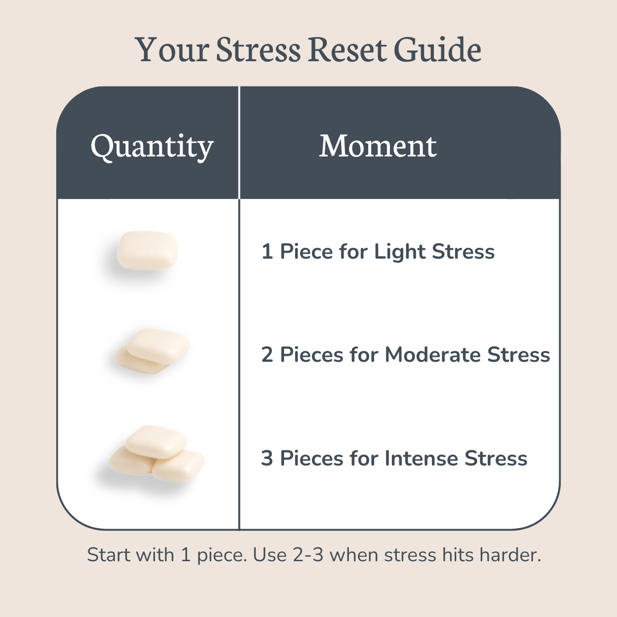 Stress Reset Gum
